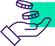 Hand-Money Icon