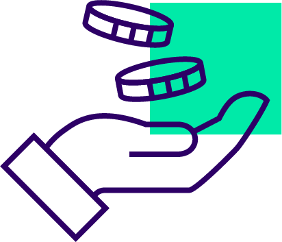Hand-Money Icon