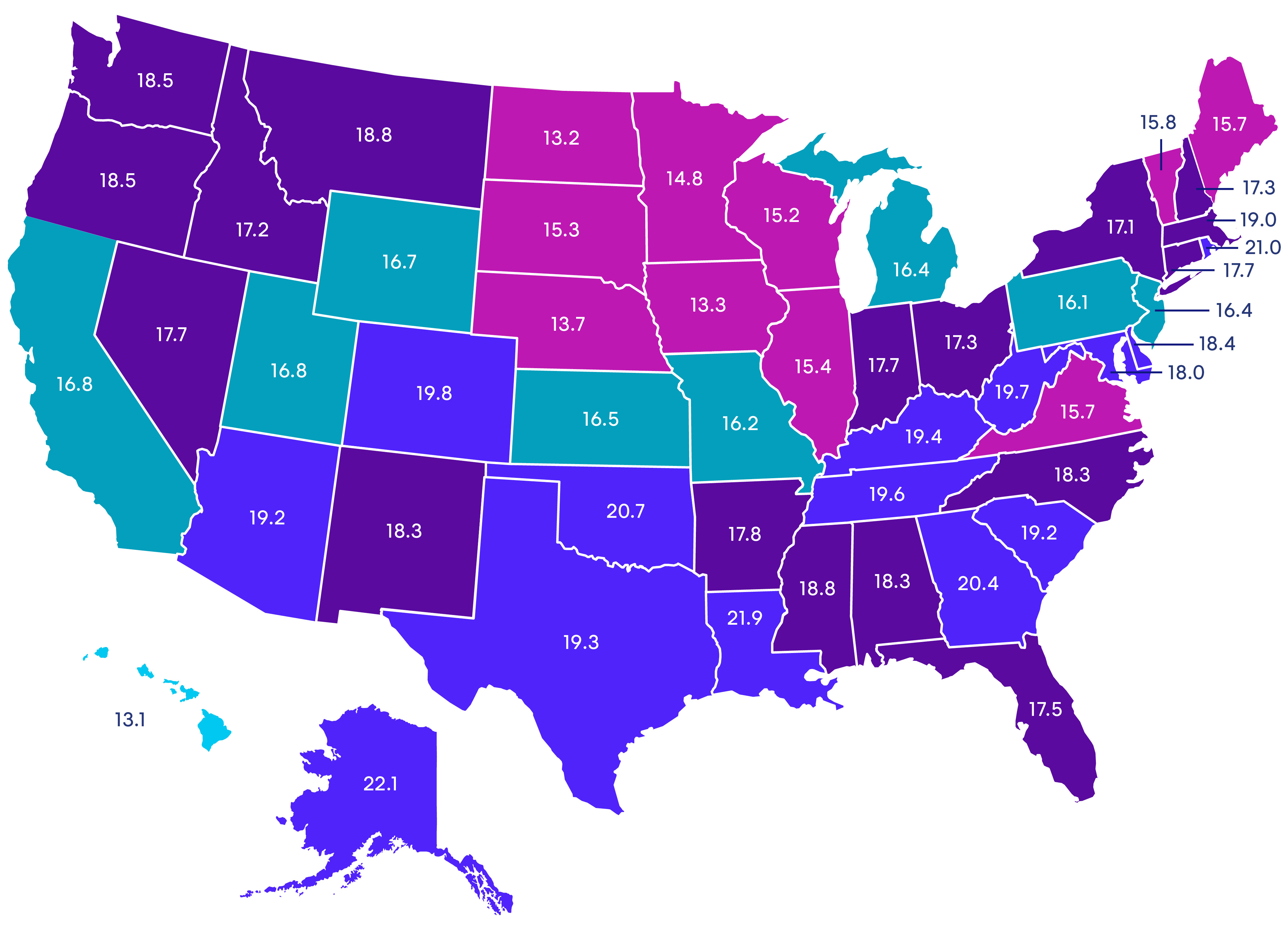 ALOR US Map