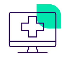 medical computer icon